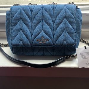 Kate Spade Briar Lane Quilted Denim Mini